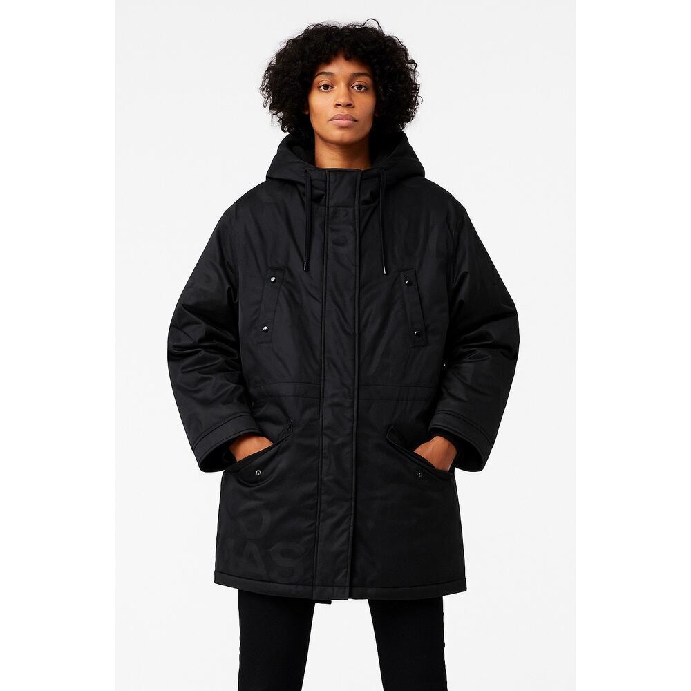 The Kooples Waterproof Parka Coat Very Oversized Size 0 NWT